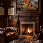 Highland Sentinel: Rare Ethiopian Wolf Premium Wildlife Canvas Art