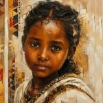 Ethiopian Soul Portrait Canvas Art | Canvas Addis