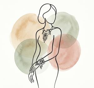 Elegant Minimalist Line Art Canvas