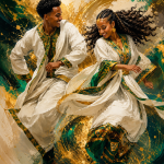Eskesta Motion Abstract Canvas - የባህል ረግረግ