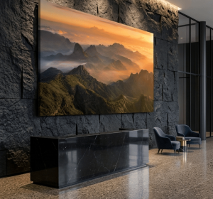 Majesty of the Simiens: Cinematic Dawn Mountain Vista Canvas