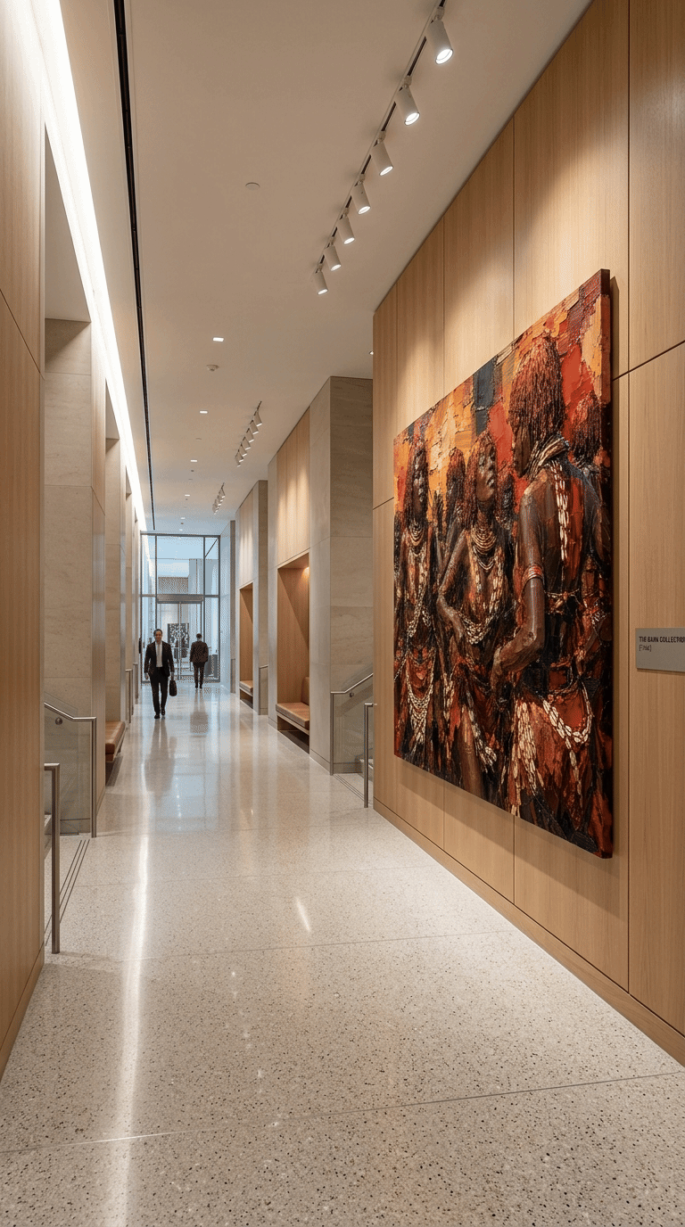 Rhythms of the Omo: Hamer Celebration Textured Canvas Art