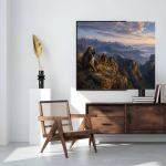 የሰሜን ቁንጮ - Simien Mountains Majestic Landscape Canvas