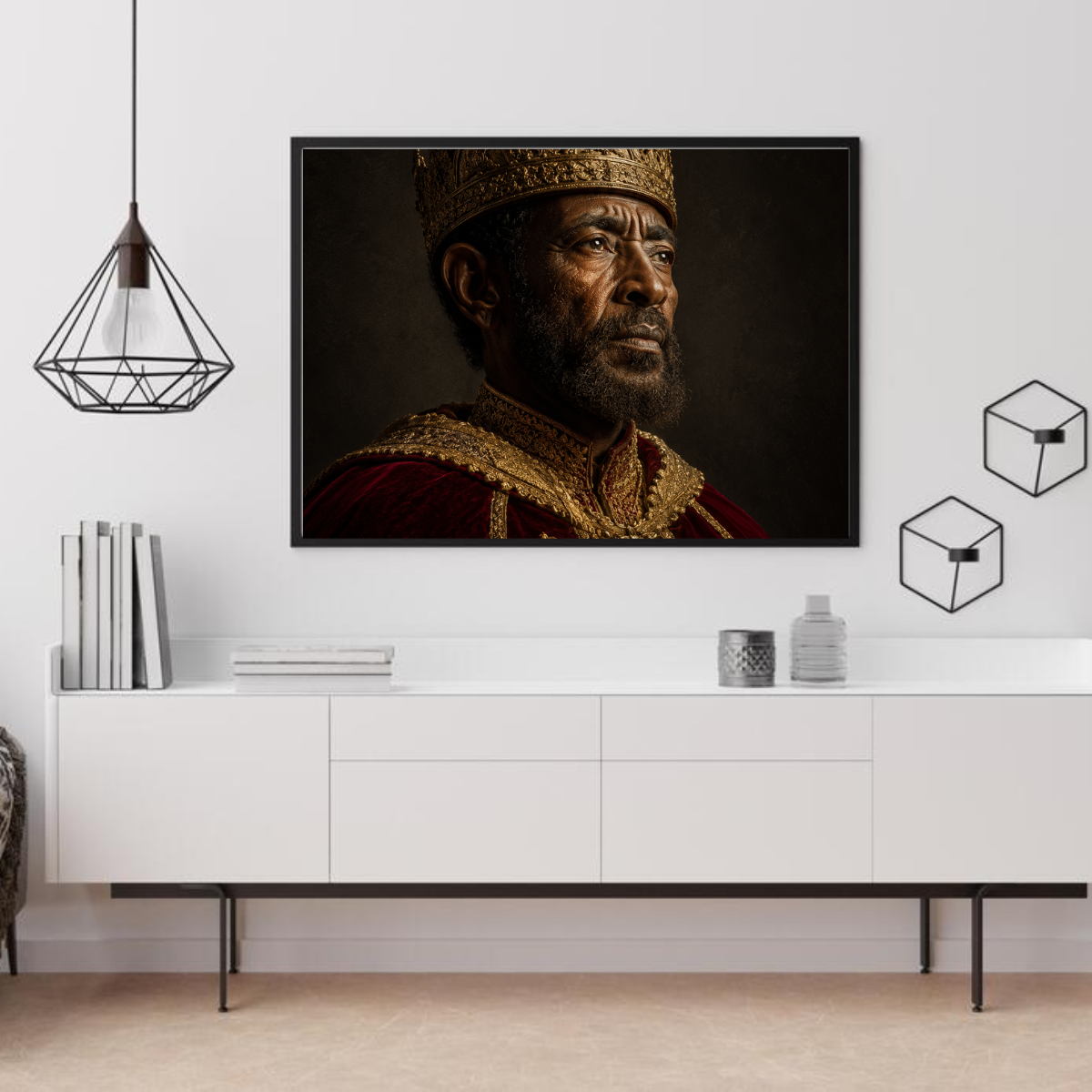 የንጉሣውያን ግርማ - Royal Heritage Portrait Canvas